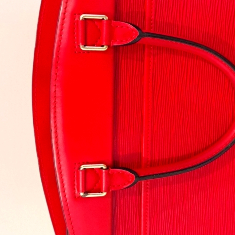 Louis Vuitton Riviera Red EPI tote Authentic - Picture 13 of 16